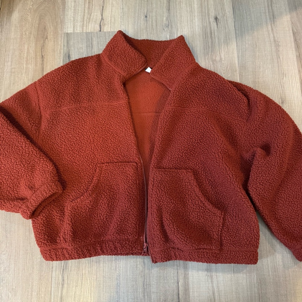 Old Navy Oversized Sherpa Jacket